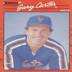 Gary Carter - Donruss '90 Baseball Card